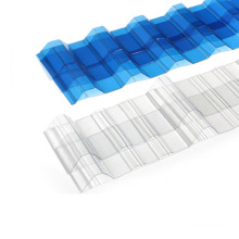 Rain Protection Transparent Clear Corrugated Plastic